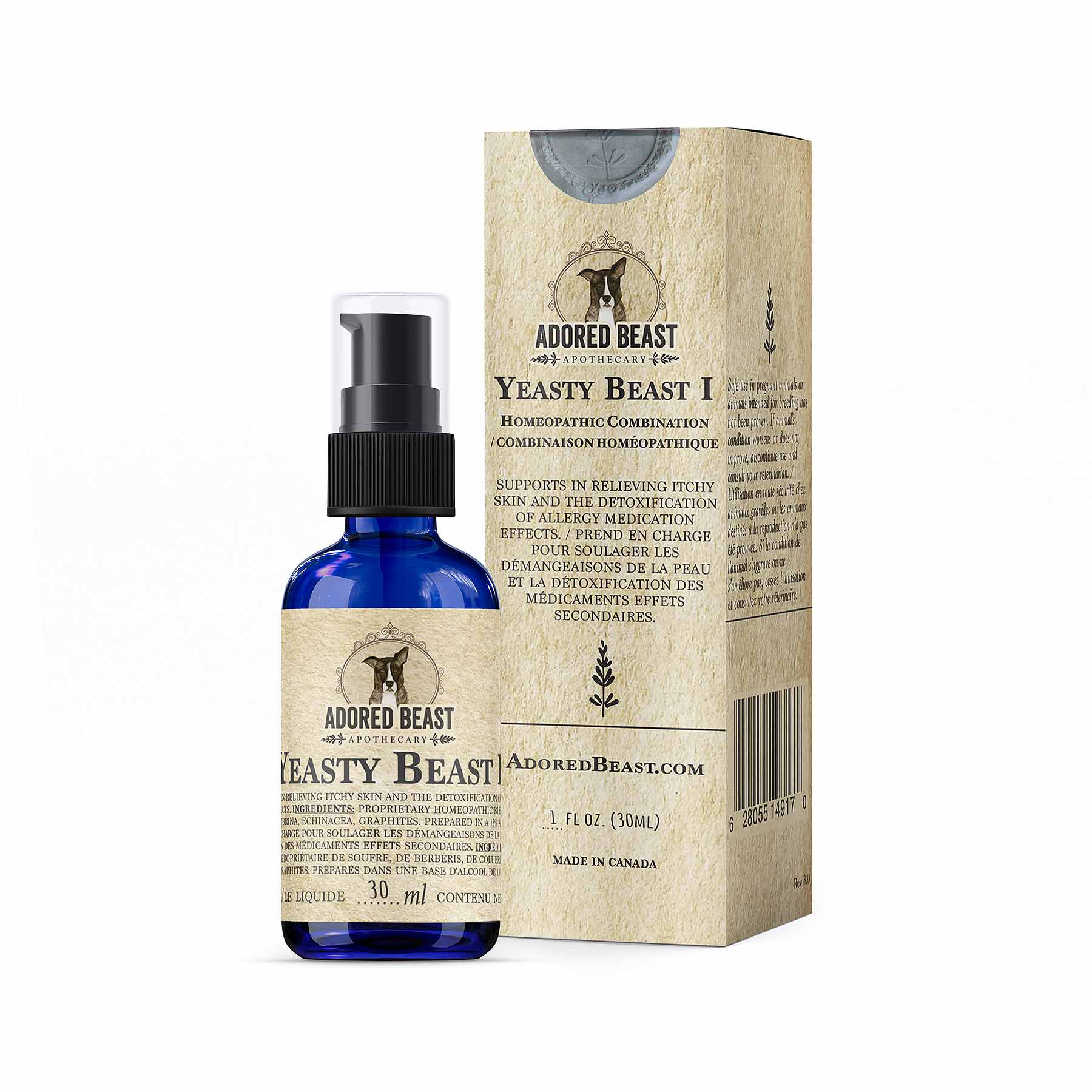 Yeasty Beast Protocol for Dogs - 3 product kit